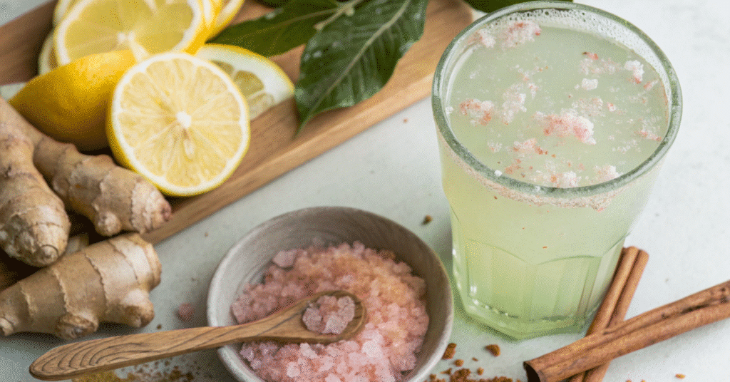 Natural Ozempic Drink Recipe – 1 Gentle Reset to Feel Balanced Natural Ozempic drink recipe Natural Ozempic Drink Recipe in glass with fresh ingredients
