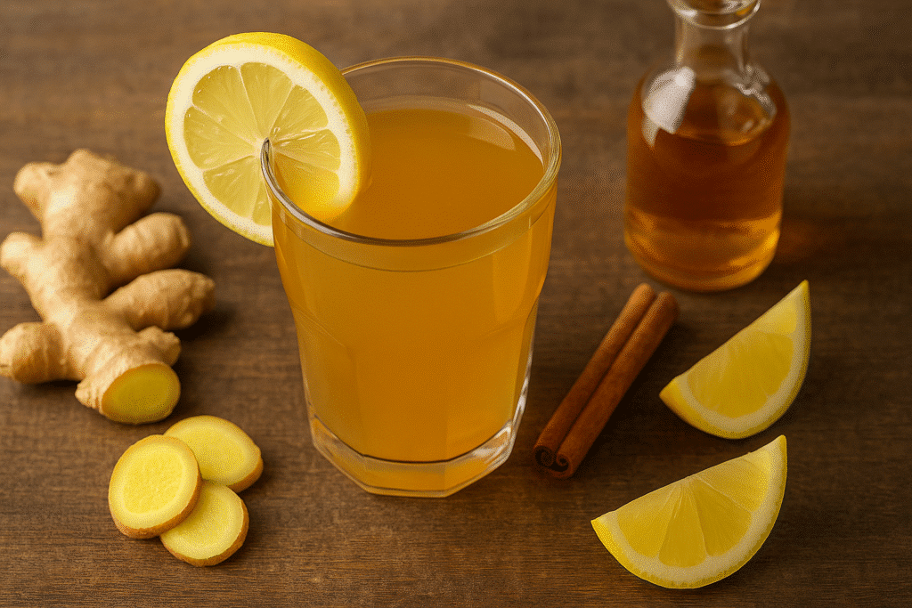 Powerful Homemade Zepbound Recipe – 4-Ingredient Wellness Drink 5 homemade zepbound recipe with lemon, ginger, cinnamon, and apple cider vinegar