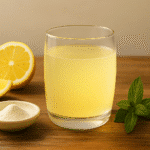 Mounjaro Magnesium Mocktail with lemon and magnesium