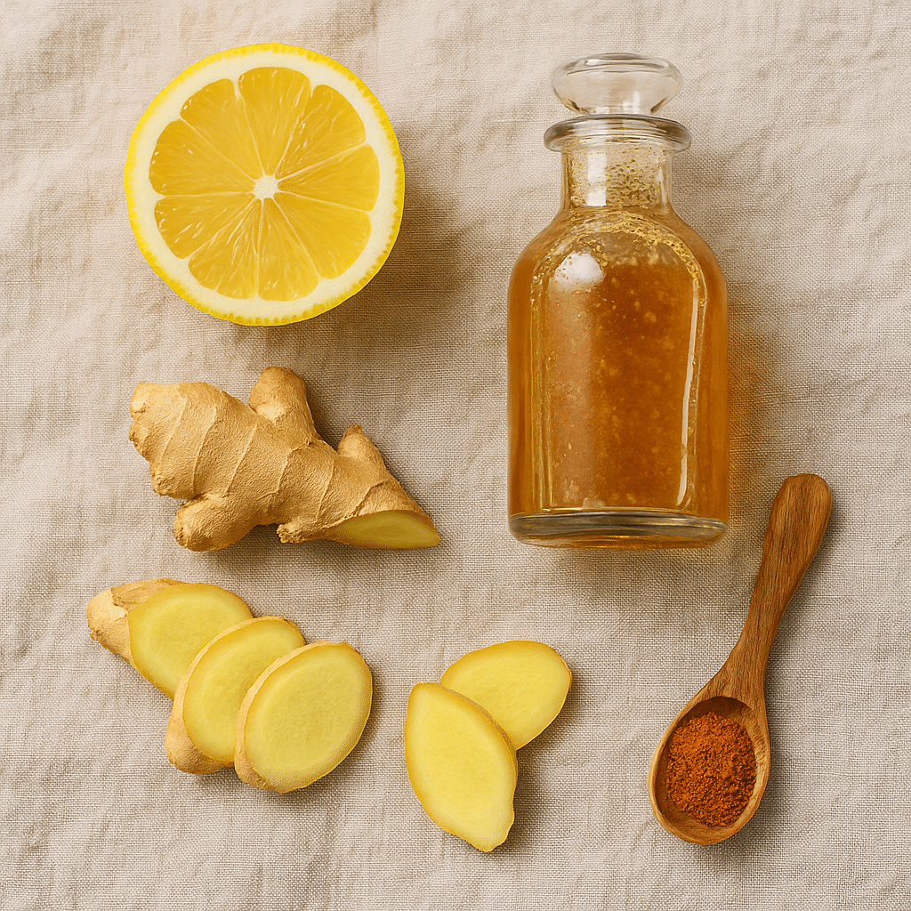 Natural Zepbound Drink Recipe – 4-Ingredient Fat Burner That Works 6 natural zepbound drink ingredients: lemon, ginger, ACV, cayenne