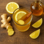 zepbound natural drink with lemon, ginger, cinnamon, ACV