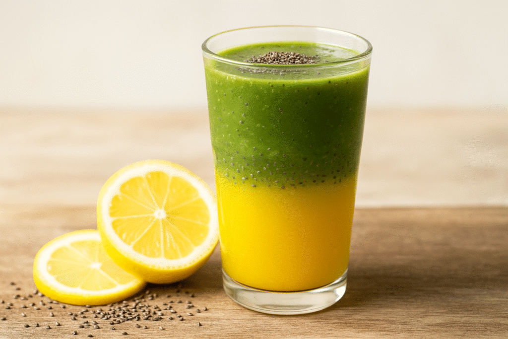Does Mounjaro Make You Tired? 3 Truths to Feel Better Does Mounjaro make you tired Mounjaro-inspired drink with matcha, lemon, and chia seeds