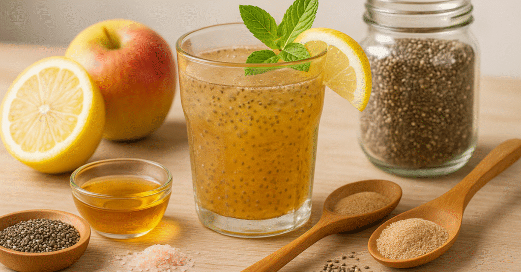 Natural Alternatives to Ozempic: Safe, Proven & Simple Options Natural alternatives to Ozempic Natural Ozempic drink with chia, lemon, and fiber-rich ingredients