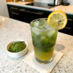 Japanese Mounjaro Drink Guide 2025: Benefits, Recipe & Daily Reset Japanese Mounjaro drink japanese mounjaro drink with lemon and matcha on kitchen counter
