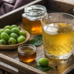 green plum tea maesil cha wellness drink