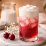 mixing cherry juice for sleepy girl magnesium mocktail